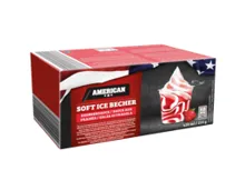 AMERICAN Soft Ice, Vanille-Erdbeere