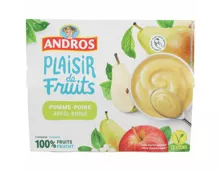 Andros Kompott Apfel Birne ohne Zucherzusatz 4x100g