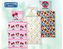 ANGRY BIRDS/DISNEY u.a. Flanell-Bettwäsche