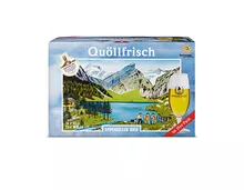 Appenzeller Bier Quöllfrisch, 15 x 33 cl