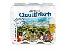 Appenzeller Bier Quöllfrisch alkohol frei Dosen 6x50cl