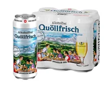 Appenzeller Bier Quöllfrisch alkohol frei Dosen 6x50cl