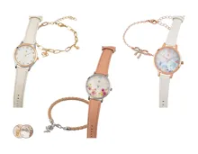 Armbanduhr- und Schmuckset