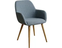 Armlehnstuhl Sky Stoff dunkelgrau