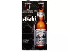 *Asahi Super Dry, 4 x 33 cl