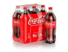 Auf alle Coca-Cola, 6 x 1,5 Liter