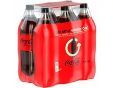 Auf alle Coca-Cola, 6 x 33 cl, 6 x 50 cl, 6 x 90 cl und 6 x 1,5 Liter, nach Wahl