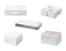 Aufbewahrungsboxen-Sortiment/Unterbettkommode