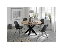 Ausziehtisch Ronny Dekor Asteiche 130/170 x 78 x 130 cm