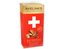 Avelines Tafelschokolade Milch mit Haselnüssen