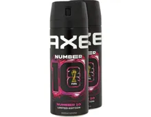 Axe Aero Number 10 2 x 150 ml