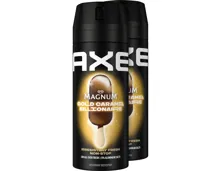 Axe Deo Aero Magnum Gold Caramel 2 x 150 ml