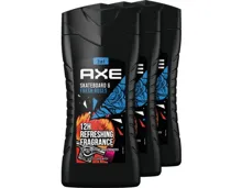 Axe Dusch Skateboard & Fresh Roses 3 x 250 ml