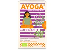 Ayoga Bio Gute Nacht 20 Portionen