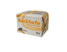 Backhefe Würfeli frisch