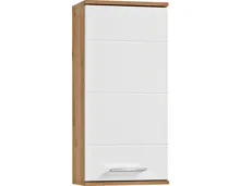 Badhängeschrank Bergen Dekor Eiche Artisan weiss 35 x 74 x 22 cm