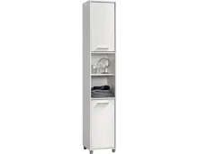 Badhochschrank Betty 3 Dekor weiss 35 x 191 x 34 cm