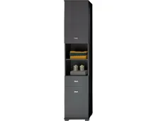 Badhochschrank Loop Dekor grau 38 x 190 x 30 cm