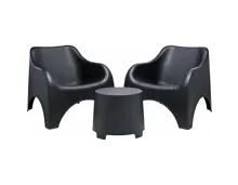 Balkonset Cloud anthrazit