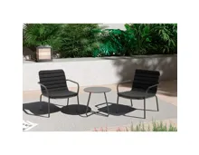 Balkonset Merano schwarz