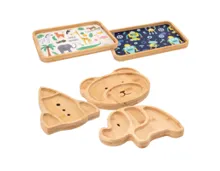 Bambus Kinderteller / Tablett