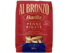 Barilla AL Bronzo Penne Rigate 3x 500g
