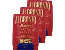 Barilla Al Bronzo Penne Rigate 3x500g