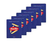Barilla Penne Rigate No. 73 6x 500g