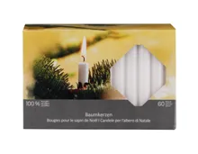 Baumkerzen weiss 60 Stück