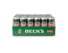 Beck’s Bier, Dosen, 24 x 50 cl