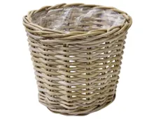 BELAVI Rattan Pflanzkorb