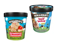 Ben&Jerry’s Strawberry Cheescake/Half Baked Eisbecher