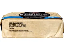 Bergvorzugsbutter mit Salz