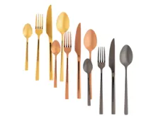 Besteck-Set Gold/Kupfer