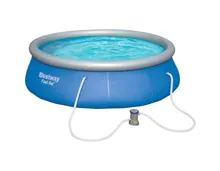 Bestway Fast Set Pool PVC blau 396 x 84 cm