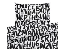 Bettwäsche Buchstaben