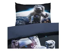 Bettwäsche Renforcé Astronaut navy