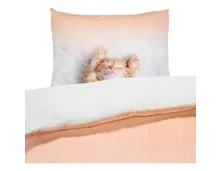 Bettwäsche Satin Kätzchen 50x70 Kissenbezug