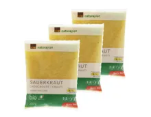 Betty Bossi Naturaplan Bio Sauerkraut gekocht 3x 250g