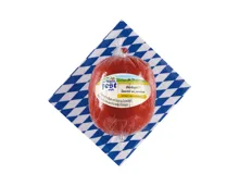 Bierwurstkugel mit Käse