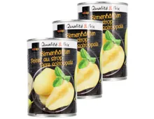 Birnen-hälften 3x 230g