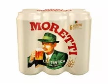 Birra Moretti 4.6% Vol. (Aktion nur im Tessin gültig)