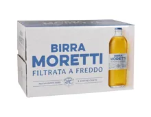 Birra Moretti filtrata a freddo 15 x 55 cl