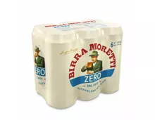 Birra Moretti Zero alkoholfrei Dose 6x50cl