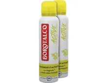 Borotalco Active Deo Spray 2 x 150 ml