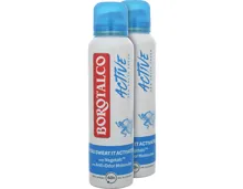 Borotalco Deo Spray Active Sea Salts Fresh 2 x 150 ml