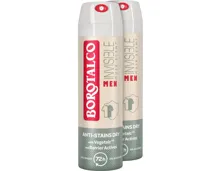 Borotalco For Men Absolute Invisible Dry 2 x 150 ml
