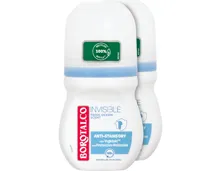 Borotalco Invisible Fresh Deo Roll On 2 x 50 ml