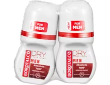 Borotalco Men Deo Roll-on Absolute Extra Dry Amber