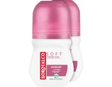 Borotalco Soft with Active Crystal Talc™ Deo Roll-on 2 x 50 ml